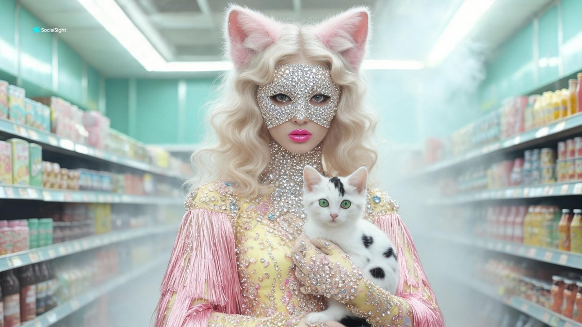 A Surreal High Fashion Portrait Of A Photography Seedream 5.0 Prompt AI image prompt example