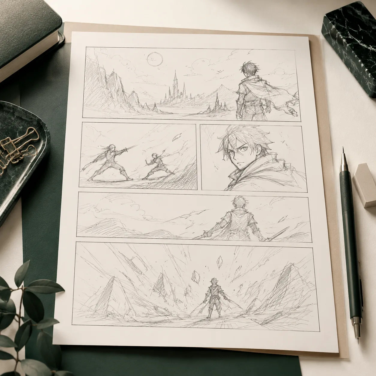 GPT Image 2 storyboard case before image