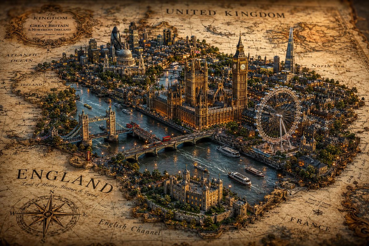 Cinematic Miniature City Atlas Visualization with Tilt-Shift Effect AI image prompt example 2