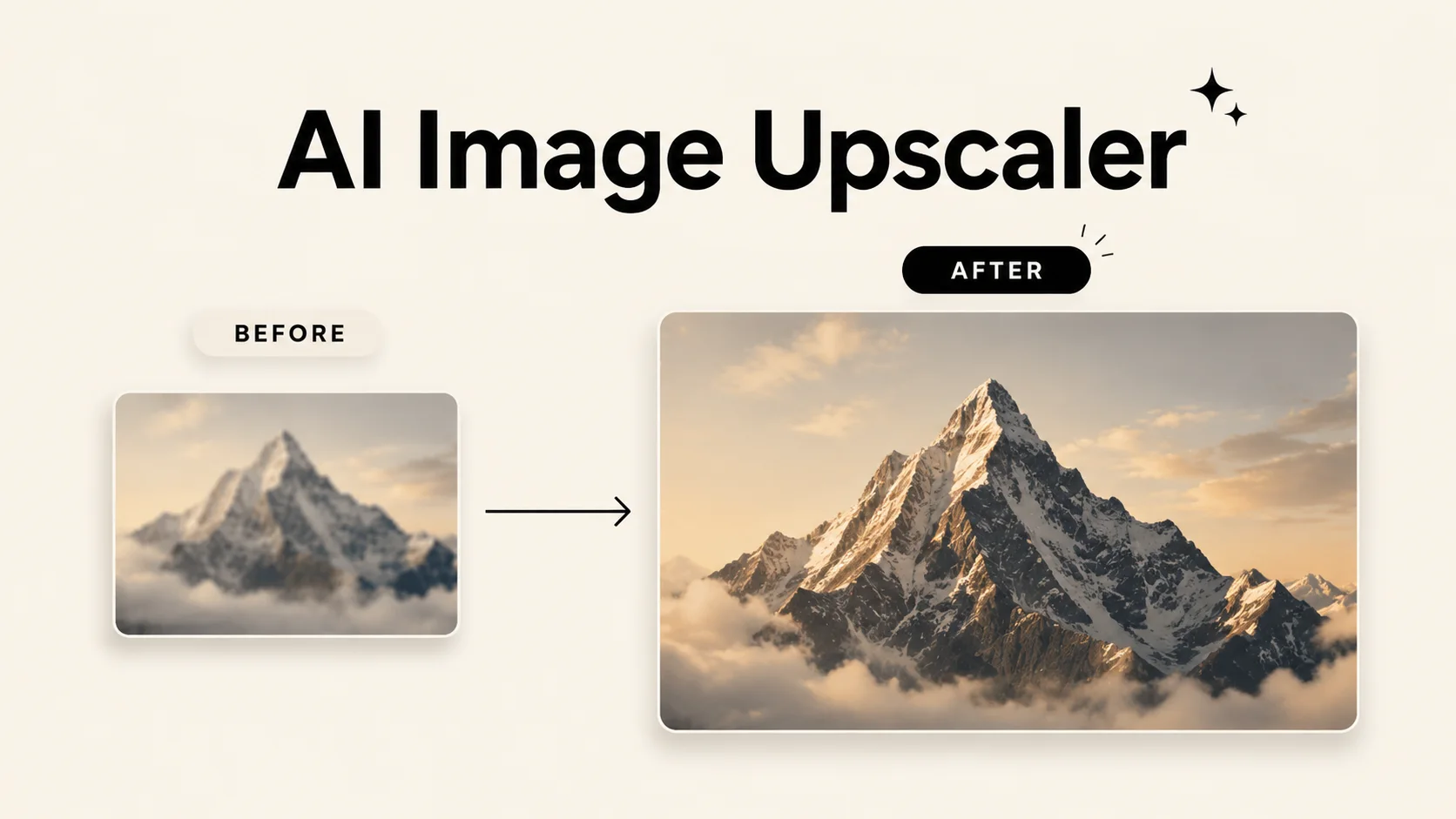Upscale app cover