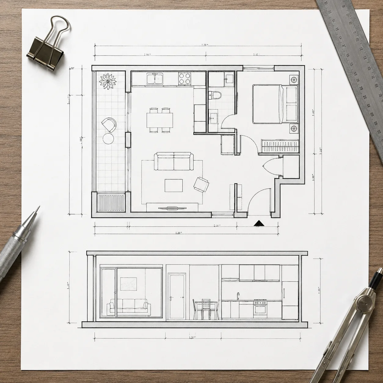 Sketch AI Sketch to Render example