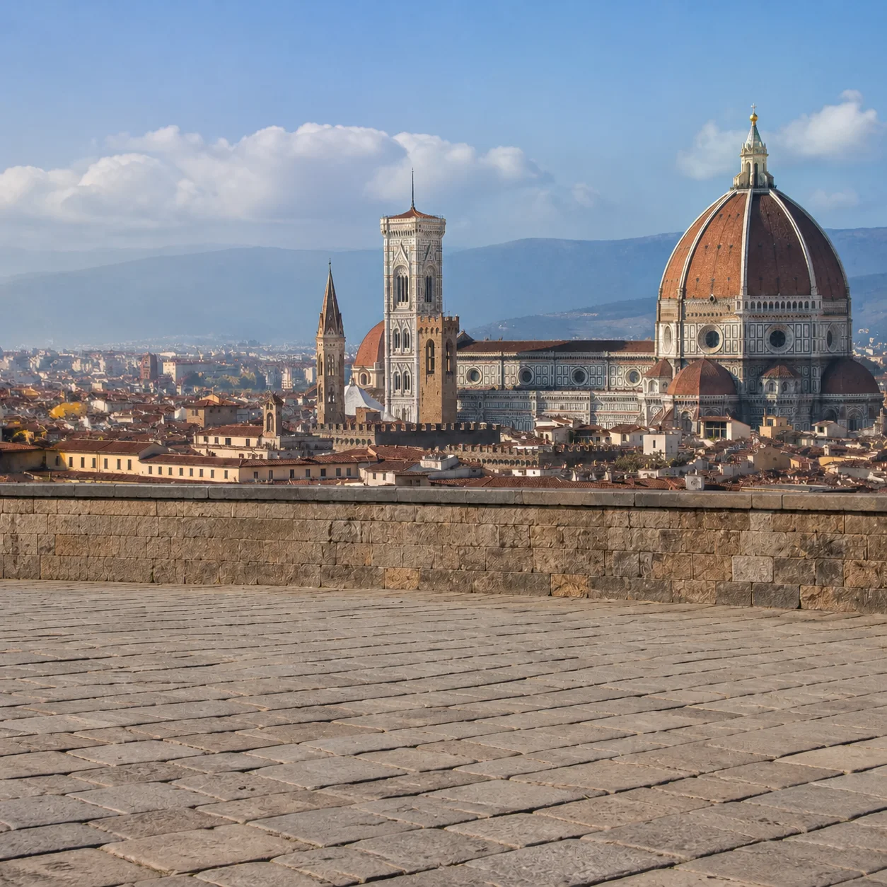 Remove people from a travel photo after